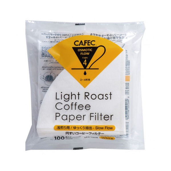 Cafec Roast-Specific Filter Papers (100Pcs) Light Roast