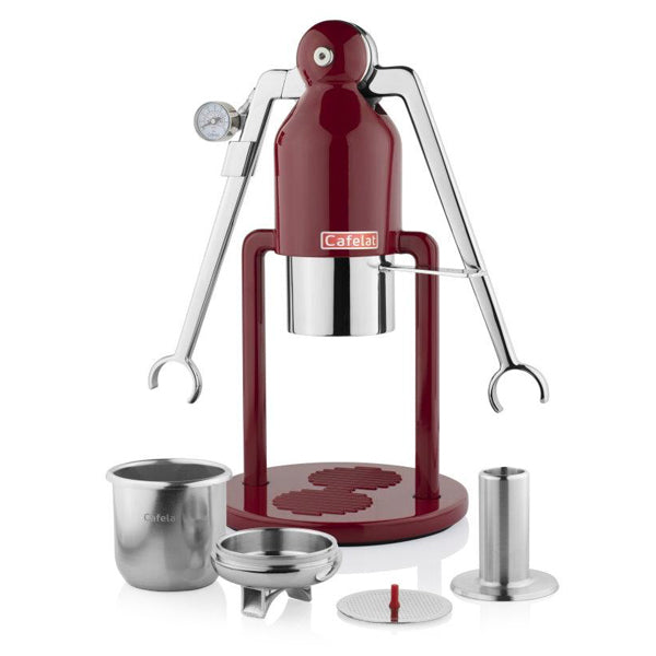 Cafelat Robot Barista Espresso Maker Red Barista
