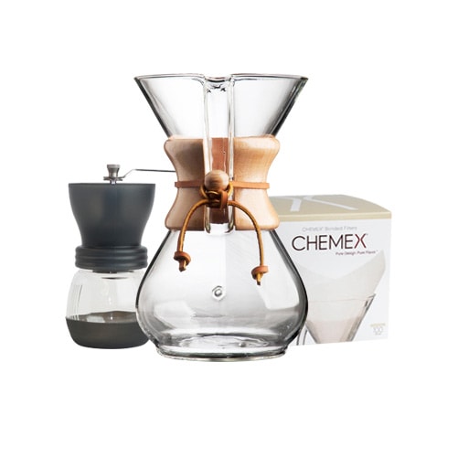 Chemex 6 Cup Complete Starter Kit