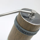 Comandante Wristband on Grinder 