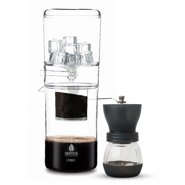 Dripster Cold Brew Maker and Hario Skerton PLus
