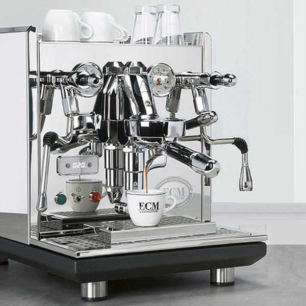 ECM Synchronika Dual Boiler Coffee Machine Silver