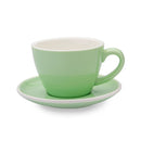 ACF Cup & Saucer 6 Set - 6oz Green