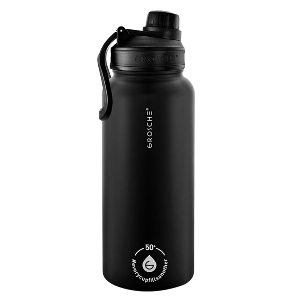 GROSCHE Chicago Steel Infuser Tumbler 32oz black