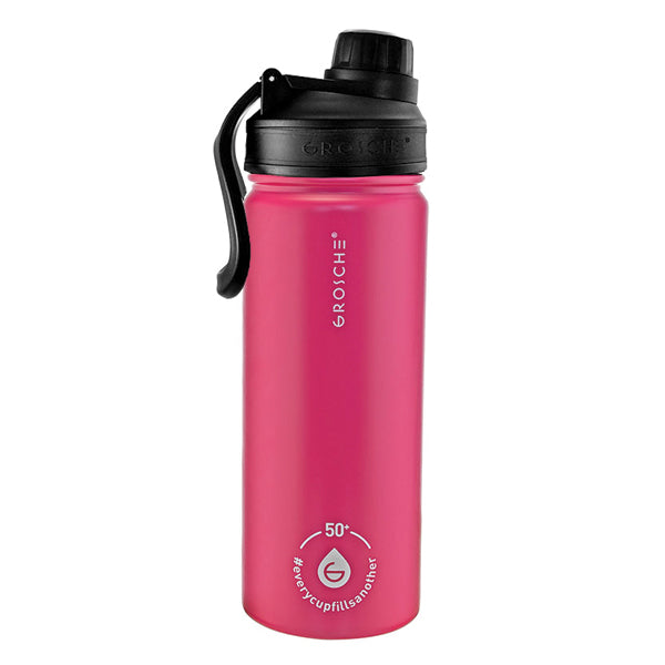 GROSCHE Chicago Steel Infuser Tumbler 16oz pink