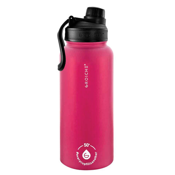 GROSCHE Chicago Steel Infuser Tumbler 32oz pink