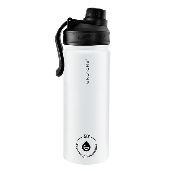 GROSCHE Chicago Steel Infuser Tumbler 16oz white