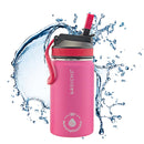 GROSCHE Lil Chill Kids Insulated Sip Flask Pink