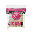 Manual brewing unbleached filters