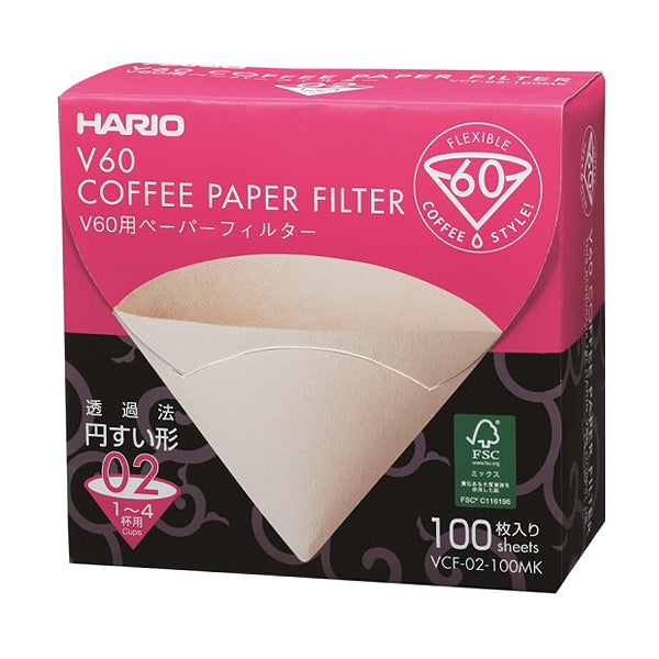 box of filter papers v60