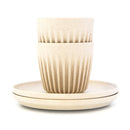 Huskee Natural Espresso Set of two cups