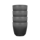 HuskeeCups Charcoal 4 x 6oz