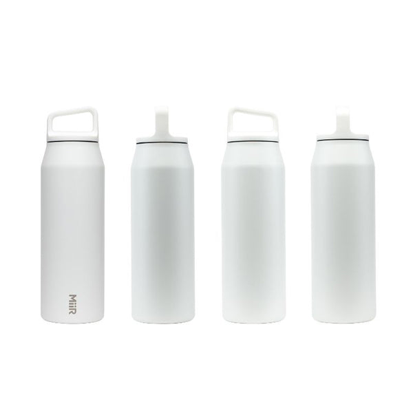 MiiR Wide Mouth Bottle White all sides