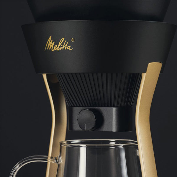Melitta pour over stop start brewer