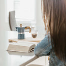 GROSCHE Milano Stovetop Espresso Maker - Stone Blue 