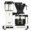 white moccamaster select coffee machine