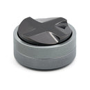 Underneath Titanium Nucleus coffee distribution tool