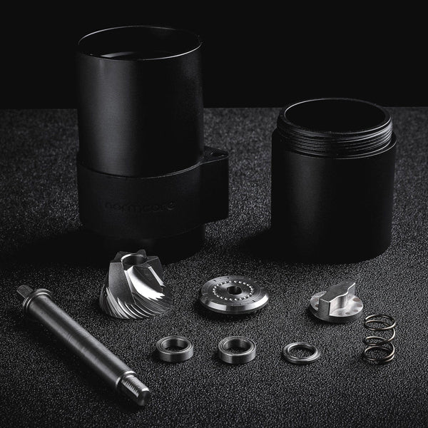 Normcore Manual Grinder V2 Disassembled