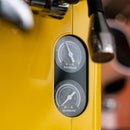Yellow Dual Manometer Coffee Machine