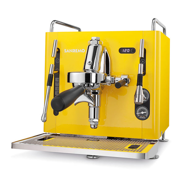 Yellow SanRemo Coffee Machine for Home
