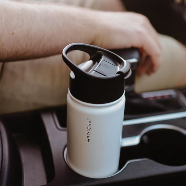 GROSCHE Chicago Steel and Oasis Lids Snap in car