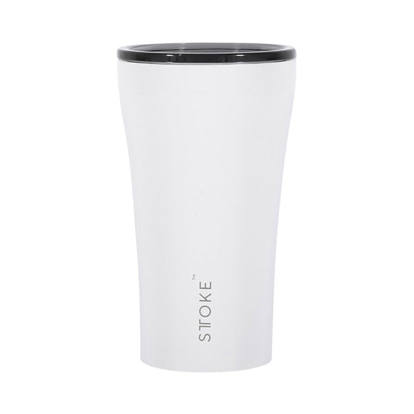 STTOKE Ceramic Reusable Cup White 12oz