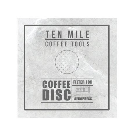 Ten Mile Stainless Steel Filter for AeroPress Coffee Maker & Delter