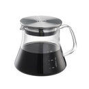 Tiamo Clear Glass Range Server 400ml w/ Lid