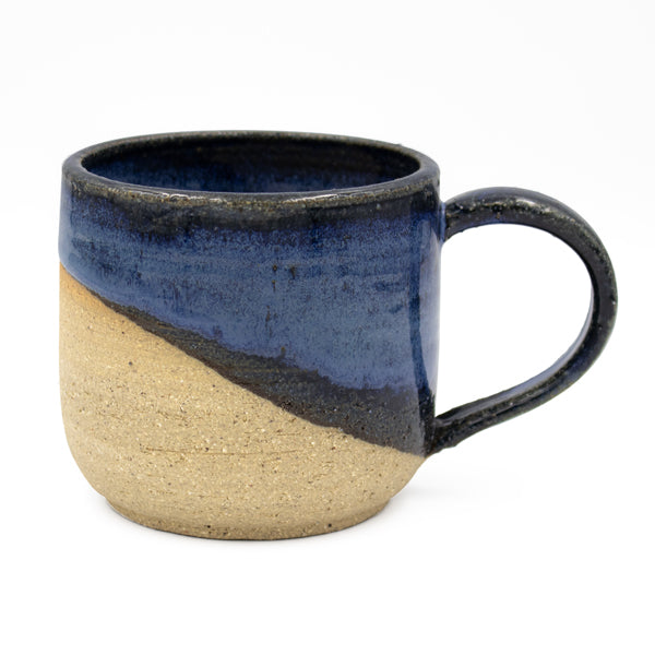Claudia Makes Wheel-Thrown Ceramic Mug Blue