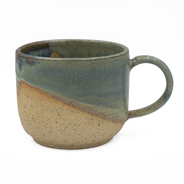 Claudia Makes Wheel-Thrown Ceramic Mug Light Blue