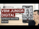 Vibiemme Domobar Junior Digital Coffee Machine Product Review Video