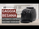 Gaggia Besana Automatic Coffee Machine Product Video